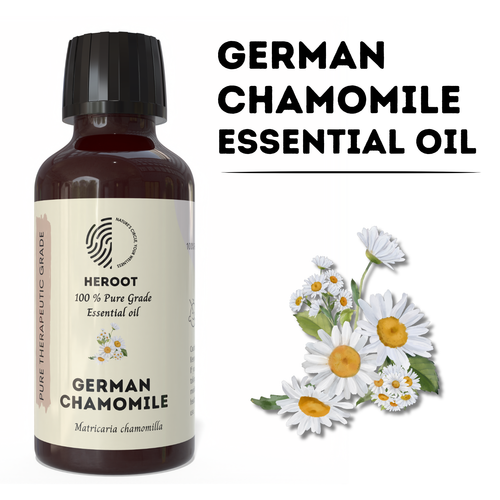 German Chamomile 100% Pure Essential Oil Natural Therapeutic Grade pain relief - 第 1/7 張圖片