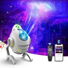 LED Galaxy Projector Starry Night Light Sky Star Party Lamp Planetarium Room US