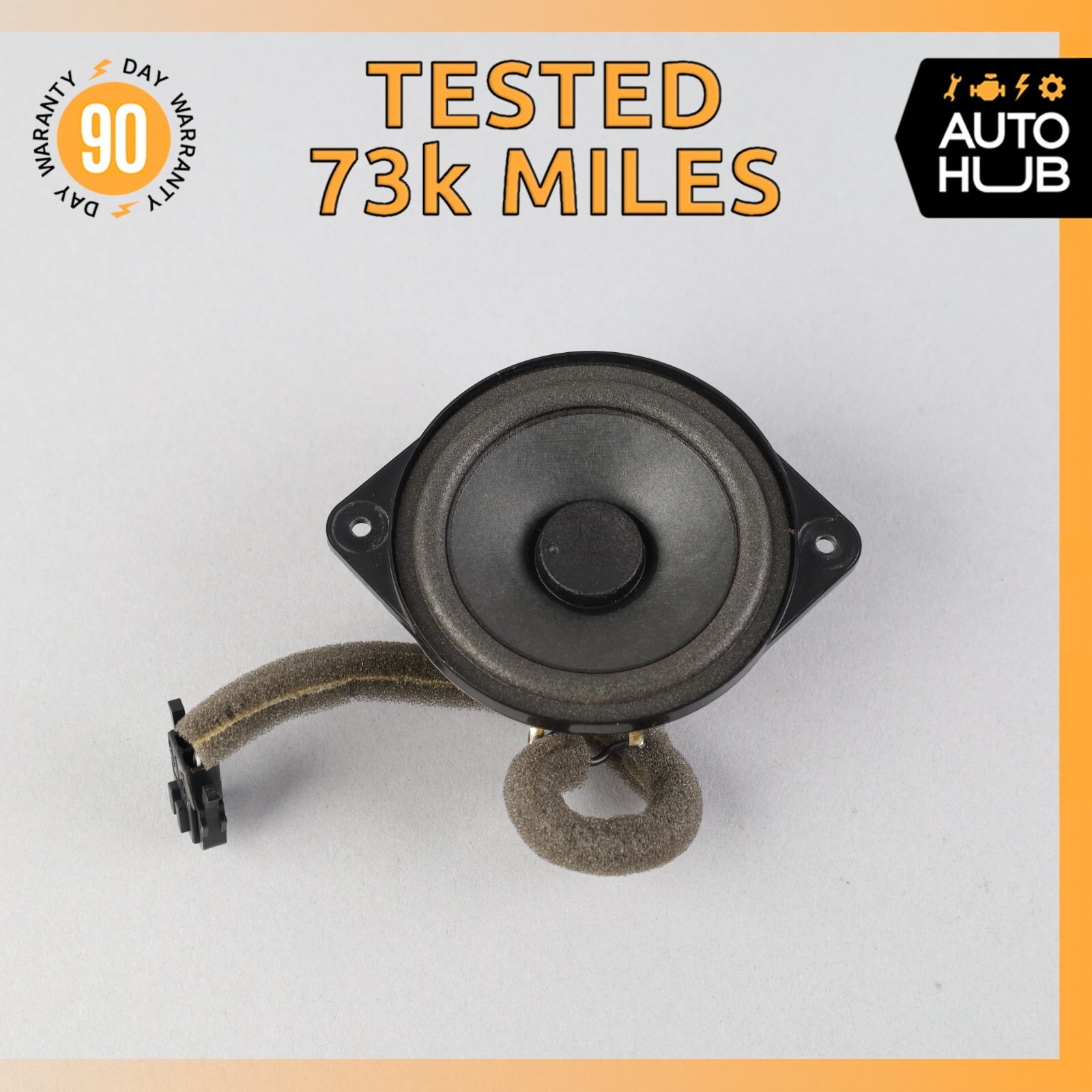 2005 Bentley Continental GT Coupe Rear Side Mid Range Sound Speaker OEM 73k