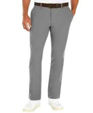 40 X 34 Banana Republic Men's Gray Flat Front Slim Fit Pants NEW