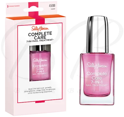 SALLY HANSEN Complete Care 7-in-1 Nail Treatment Base And Top Coat 13.3 ml *NEW*