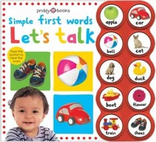 Simple First Words Let's Talk - Board book By Priddy, Roger - GOOD