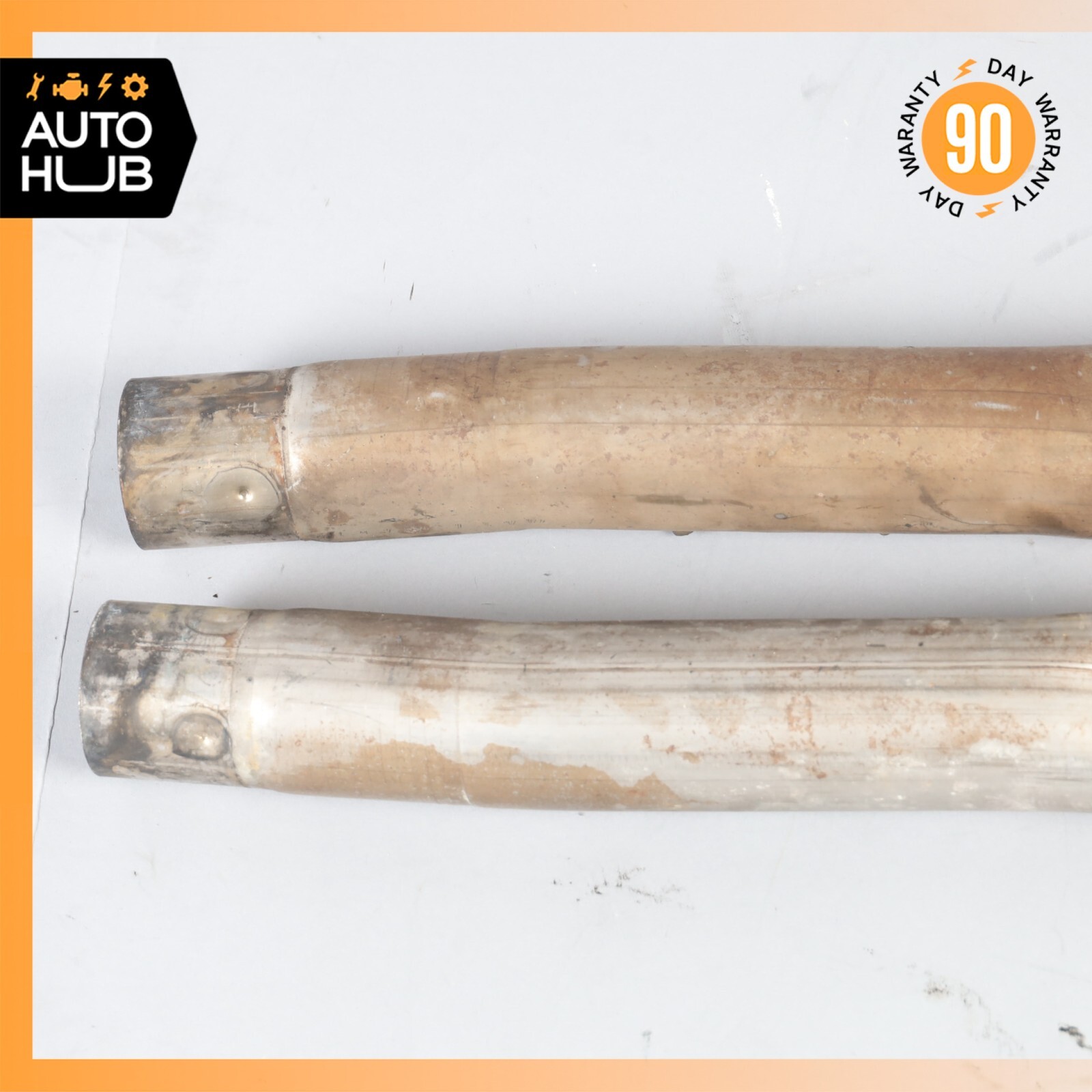 Maserati GranTurismo M145 Engine Exhaust Downpipes Right & Left Set OEM