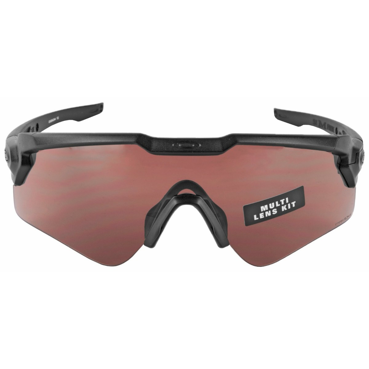 Oakley Black Frame with Clear, TR22, and TR45 Lenses OO9296