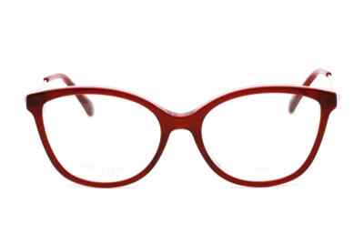 Jimmy Choo JC373 LDL Red Plastic Eyeglasses Frame 51-18-145