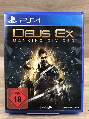FSK18 Sony PS4 Spiel   DEUS EX Mankind Divided   Playstation 4 #ML