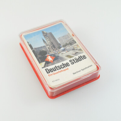 German Cities A Quartet Play Berlin Playing Cards 6316600 Old