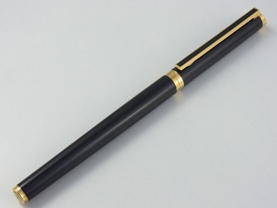 dunhill Gemline Black Lacquer Fountain Pen M FREE SHIPPING | eBay