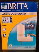 NEW IN BOX Brita Base on Tap Filter System, White