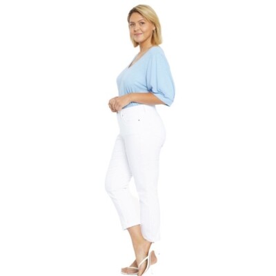 Nydj Plus Size White Skinny Jeans NYDJ NWT Ami White Skinny Jeans