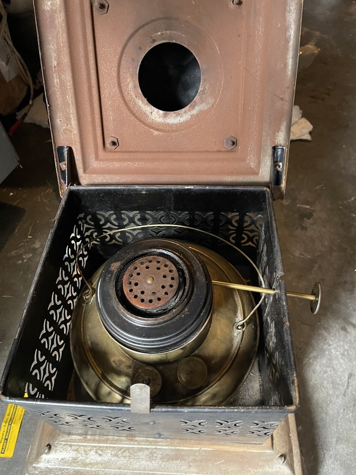 Antique Ideal Victoria Blue flame Stove eBay