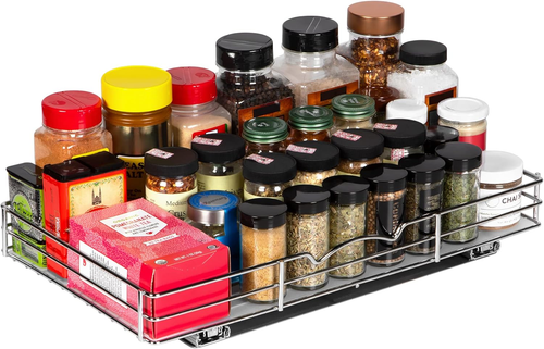 Pull Out Cabinet Organizer for Spices, Cans - Heavy Duty with Lifetime Limited W - Picture 6 of 9