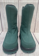 Lands End Winter Flurry Snow Boots Toddler Size 6 Green Insulated