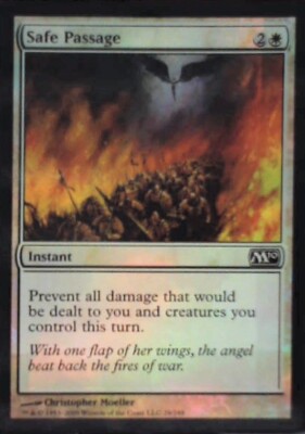 Safe Passage - Magic 2010 (M10): #28, Magic: The Gathering - Foil Nm R247