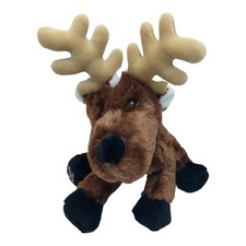 Ganz Webkinz Reindeer Brown Tan Plush HM137 Stuffed Animal No Code 7"