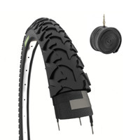 Reifen 16 X 1.75 (47-305) + Fahrradschlauch Gummi Schwarz FüR Fahrrad Mtb