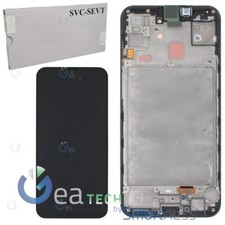 DISPLAY LCD ORIGINALE SAMSUNG SERVICE PACK GALAXY A15 4G A155 5G A156 FRAME NERO