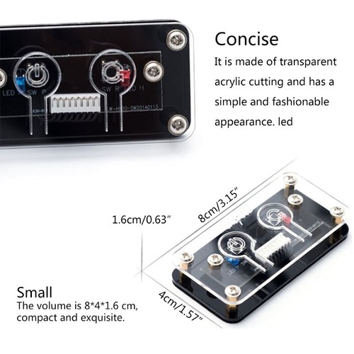 External Power Switch for Home Computer Rooms Diy Power Supply Button Concise - Picture 7 of 7
