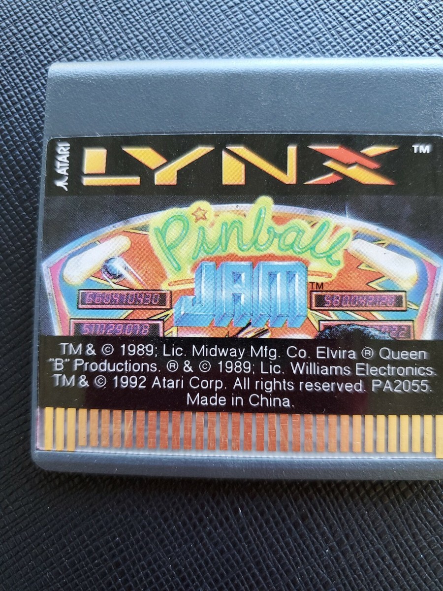Pinball Jam – Atari Lynx – Manuel Inclus – Occasion
