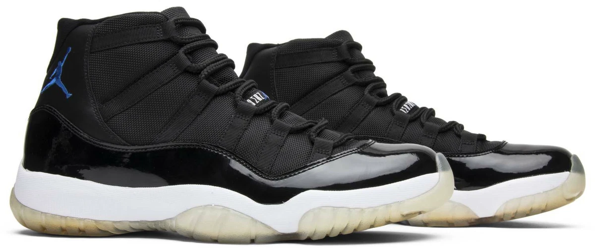 AIR JORDAN 11 RETRO SPACE JAM SIZE 13 BLACK VARSITY ROYAL 378037 041 BRAND NEW