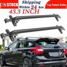43.3 Car Top Roof Rack Cross Bar Luggage Carrier For Focus Fusion Fiesta 4 Door 43.3 Car Top Roof Rack Cross Bar Luggage Carrier For Focus Fusion Fiesta 4 Door
