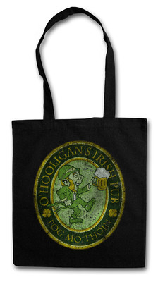 O´HOOLIGANS IRISH PUB VINTAGE Hipster Shopping Cotton Bag - Ireland Irland Beer