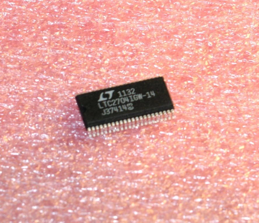 [2 pc] LTC2704 Quad 14-Bit Voltage Output SoftSpan DAC with Readback LTC2704IGW - Image 3 of 3