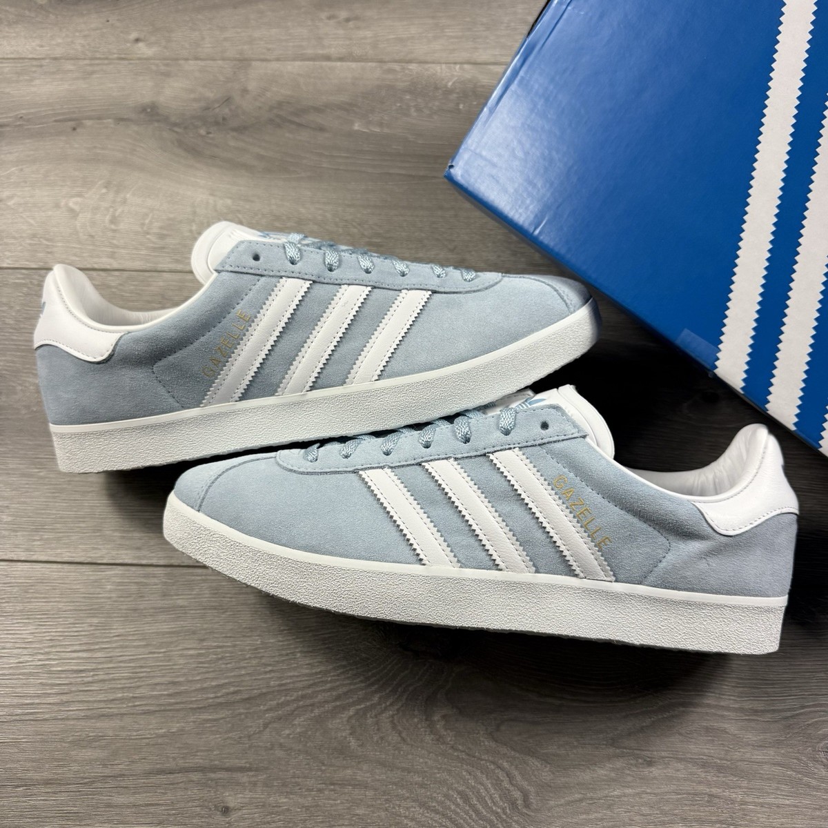 Adidas Originals Gazelle 85 ’Baby Blue White’ Size UK 10 EU 44 2/3