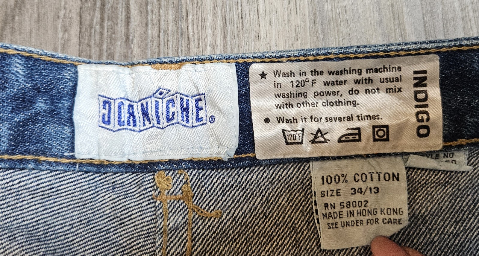 NOS 1990s Corniche Patchwork Multi- Pocket Unisex… - image 8