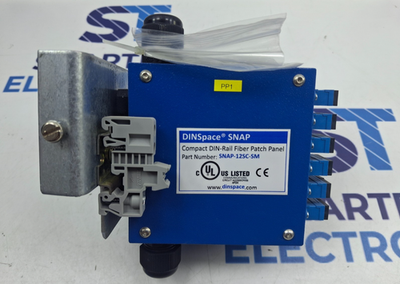 #ad SCHNIEDER DINSpace SNAP 12SC SM Compact Fiber Optic Patch Panel $301.00