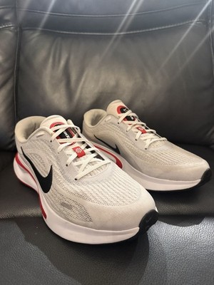 Nike Journey Run White Fire Red FN0228 103, Men s Size 12