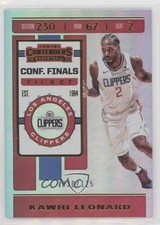 2019-20 Panini Contenders Conference Finals Ticket 30/125 Kawhi Leonard #55 rf2