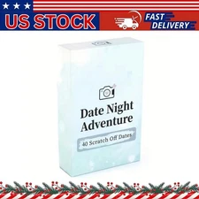 Couples Game Gift Date Night Adventure 40 Scratch Off Dates Boyfriend Girlfriend