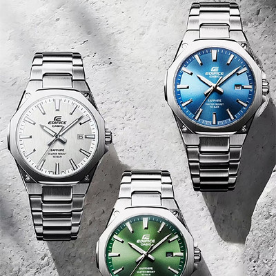 CASIO Edifice EFR-S108DJ-2AJF Sapphire Slim Blue Dial Watch JDM | eBay