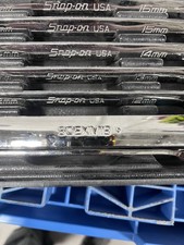 snap on tools usa 10mm - 19mm flank drive spanners , new list £545