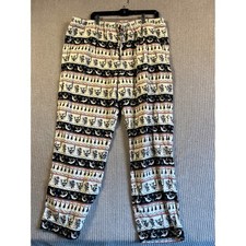 Hanna Andersson Disney Nightmare Before Christmas Flannel Pajama Pants Adult XL