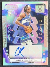 Chris Livingston 2023-24 Panini Recon Rookie Signatures Auto RC /149 #RRS-LGN