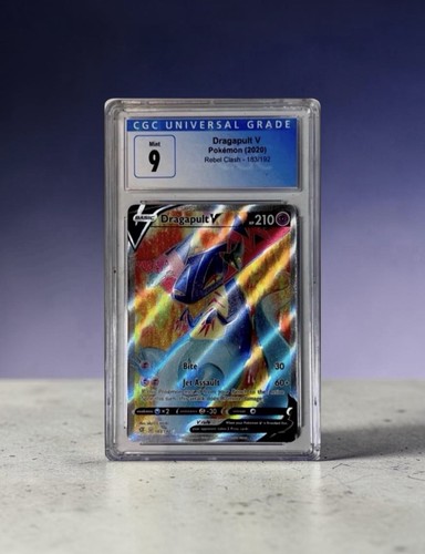 Dragapult V graded CGC 9 for sale on eBay