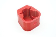 2x Locking Milwaukee M12 Battery Holder Slide-in Wall Mount Cover M-12 Red 