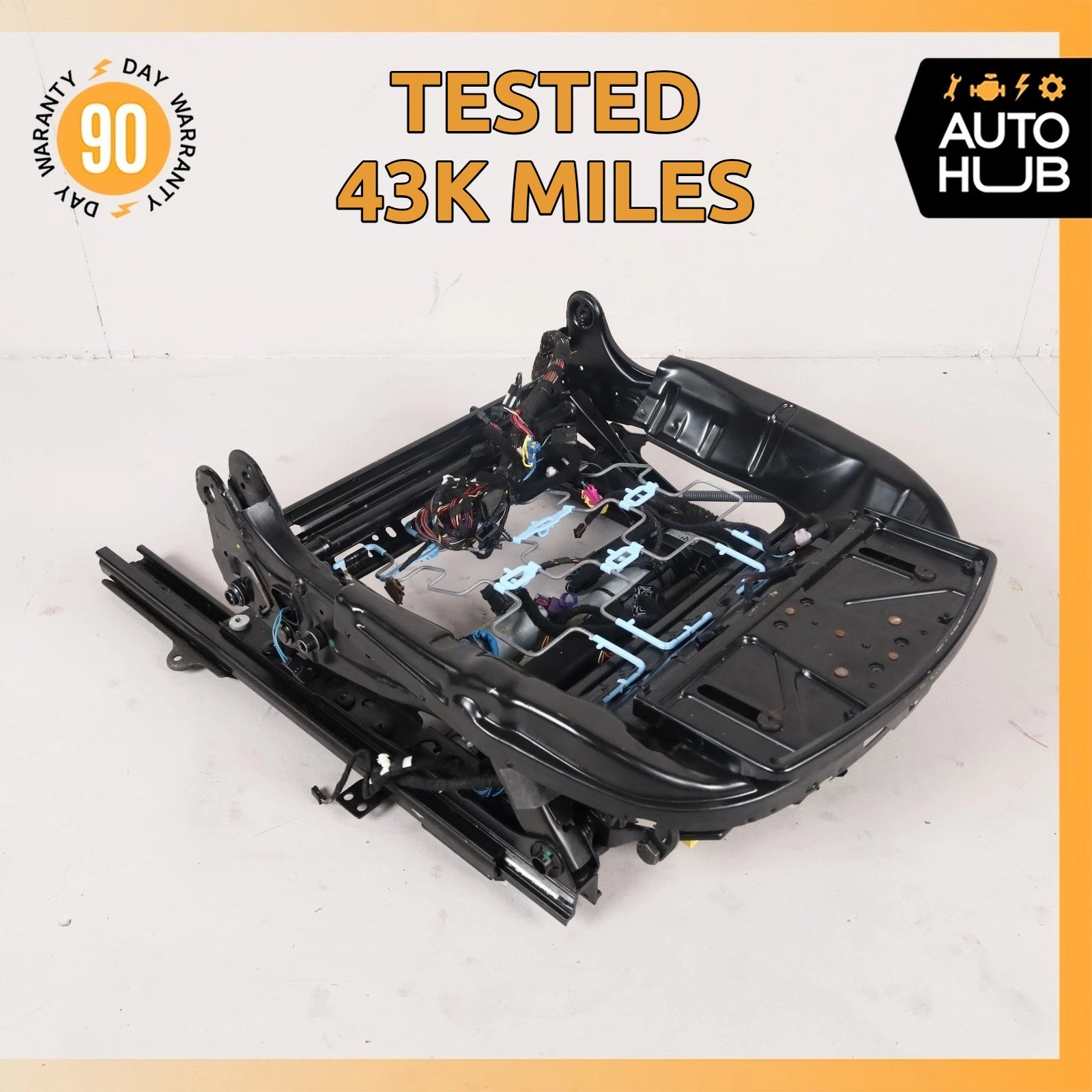 07-11 Bentley Continental GTC GT Lower Seat Track Rail Right Side OEM 43k