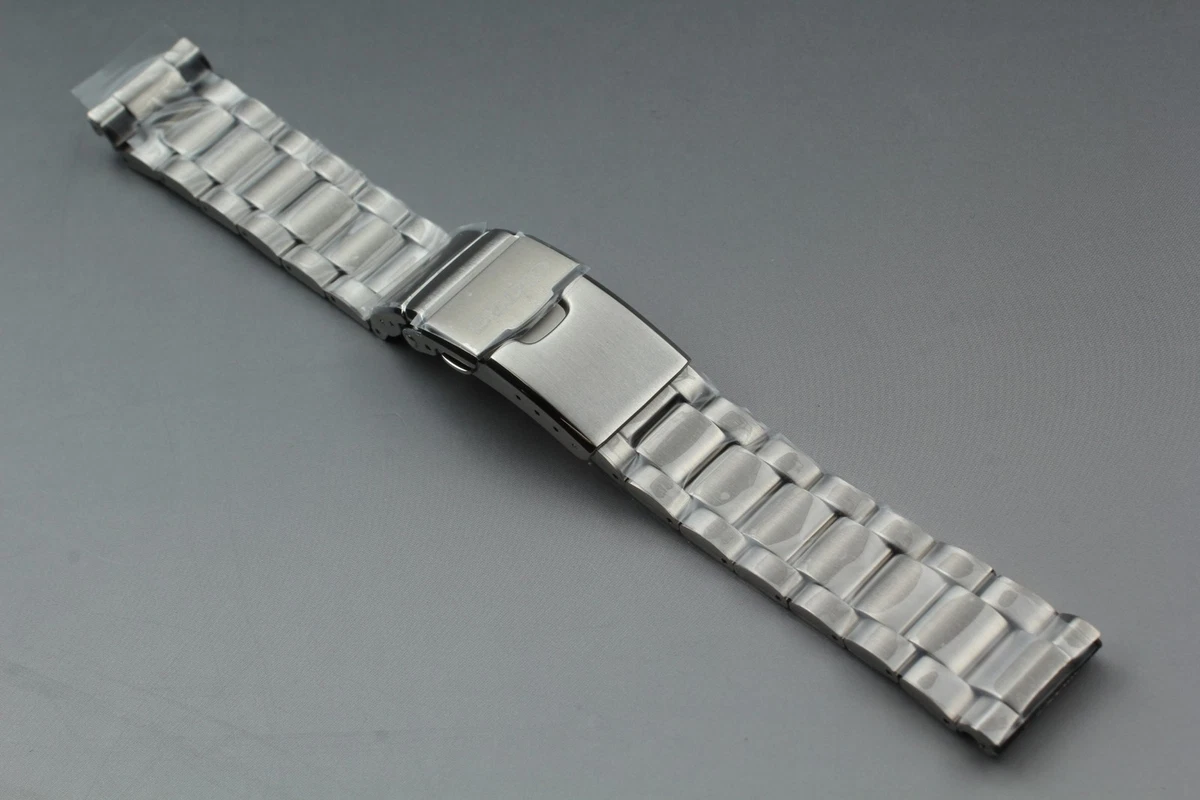 Bracelet Acier Inoxydable Seiko 20mm Pour Montres 6R15 - Neuf Avec étiquettes - Fabriqué Japon