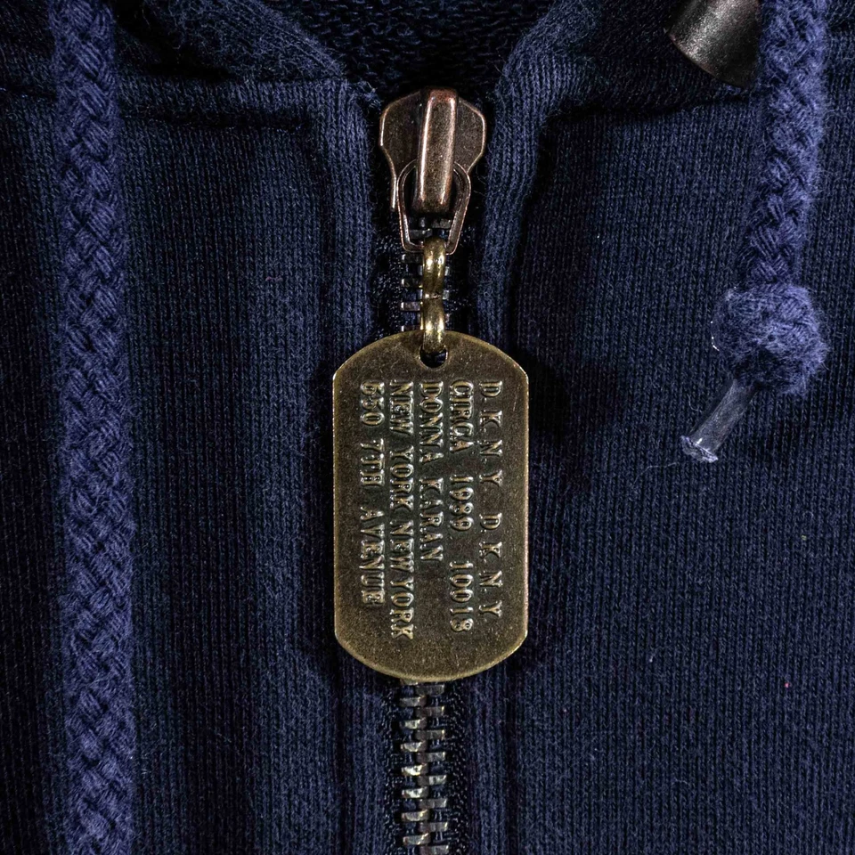 Sudadera con Capucha DKNY Militar Utilidad Archivo Mediana De Colección Años 90 Ropa de Calle Foto 4 de 4