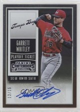 2015 Panini Contenders Draft Playoff Ticket 12/15 Garrett Whitley #3 Auto un2