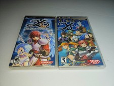 Ys Seven + Ys The Ark of Napishtim - Sony PSP - CIB Complete With Manual