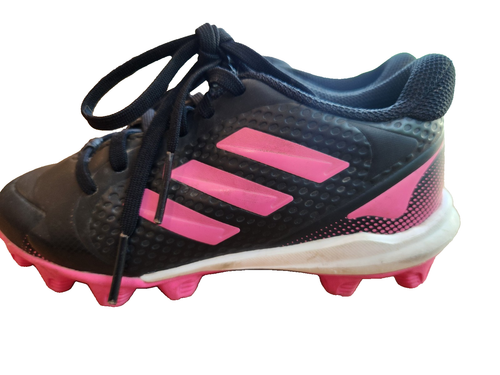 Baseball-Schnürschuhe Kinder schwarz und pink - Bild 2 von 8