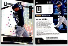 Keston Hiura 2019 Chronicles Unparalleled Astral #4 Brewers Rockies RC Rookie