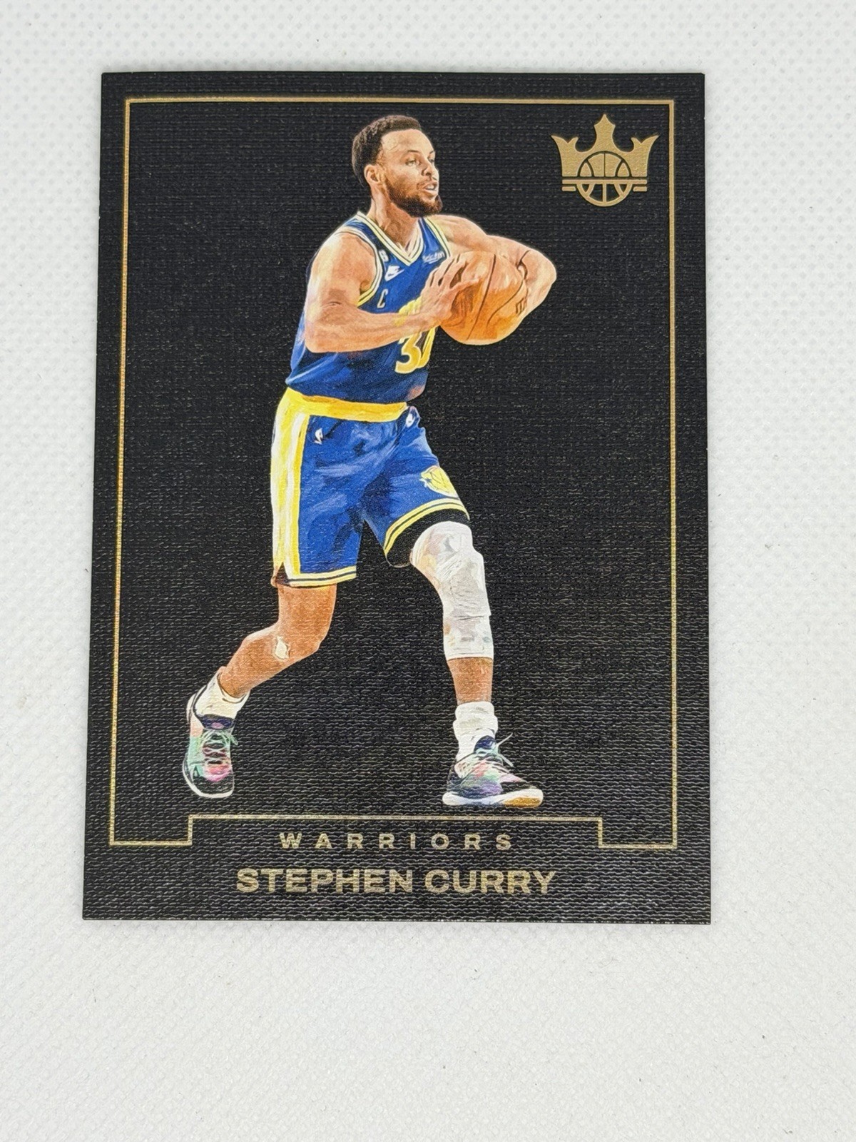 2023-24 Panini Court Kings Stephen Curry Blank Slate SSP - Golden State Warriors