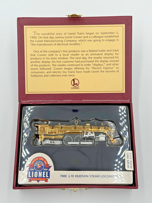 VINTAGE HALLMARK KEEPSAKE LIONEL 100TH ANNIVERSARY 700E J-1E ORNAMENT 2000