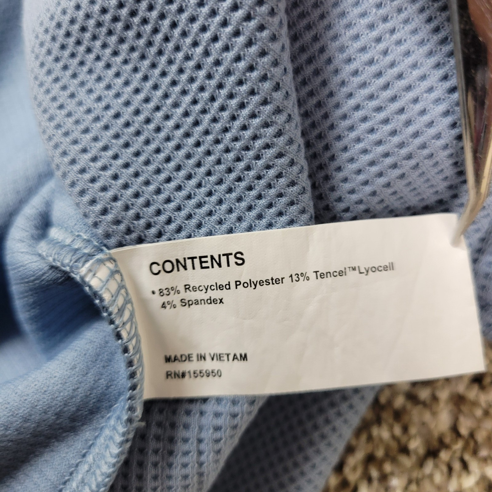 Greyson Mens Medium Solid Gray Textured Performan… - image 4