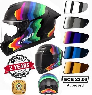 LS2 FF820 Rapid 3 Full Face Motorcycle Helmet Flow Multi ECE 22.06 New